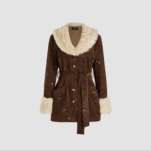 CIDER Corduroy embroidered jacket.
Size Large.